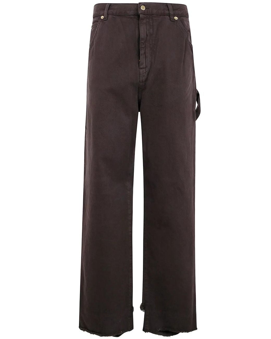 DARKPARK Brown "Lisa" Loose Fit Carpenter Denim