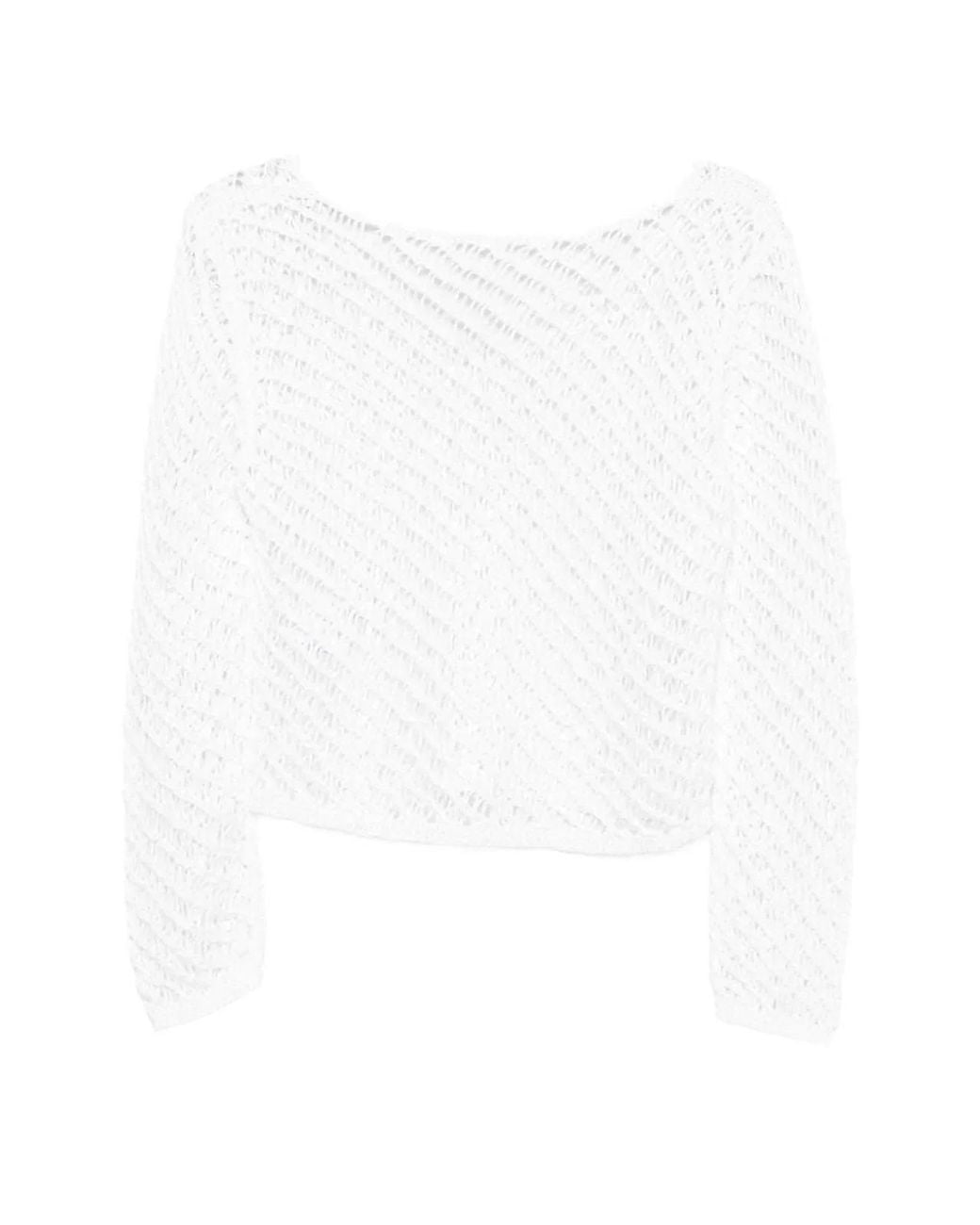 Pinko White Sweater