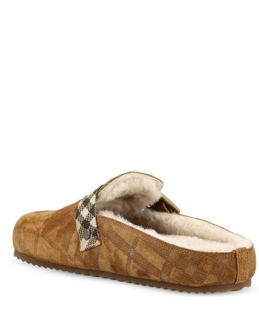 Burberry Brown Urchin Mules