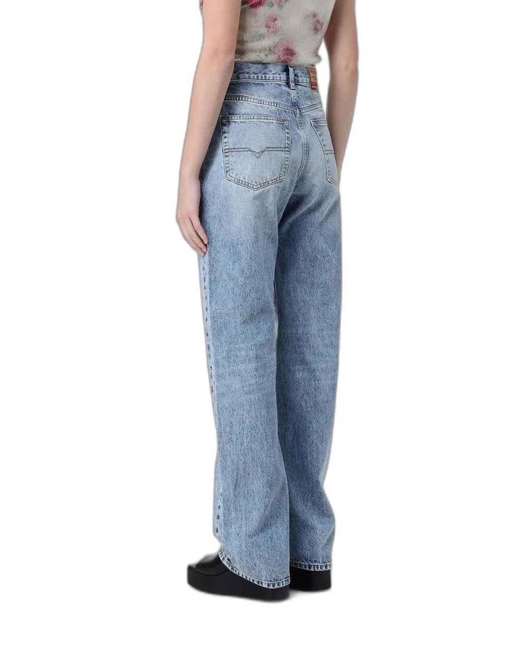 DIESEL Blue 1971 D-Sent Cotton Jeans