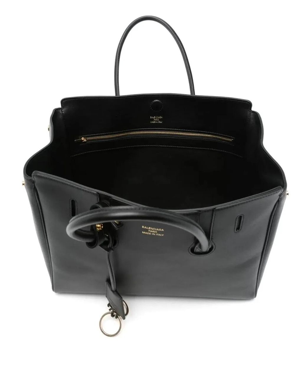 Balenciaga Black Carry All Hampton Bag