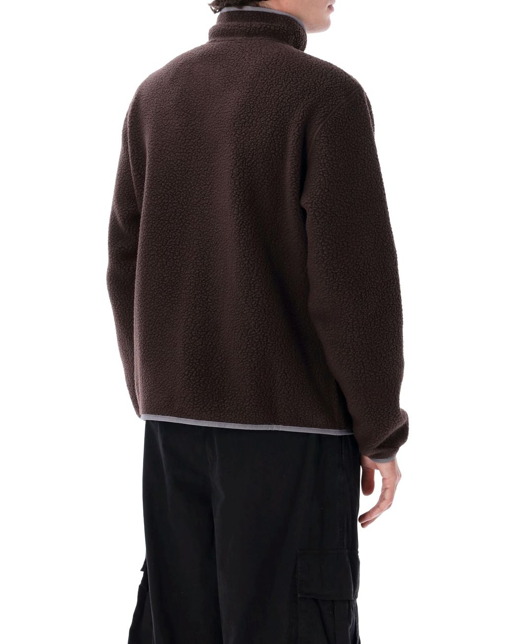 Patagonia Black Retro Pile Fleece Jacket for men