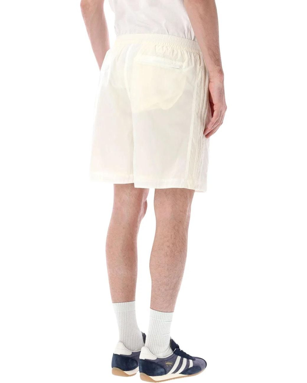 Adidas Natural Adidas Originals X Wales Bonner Football Shorts for men