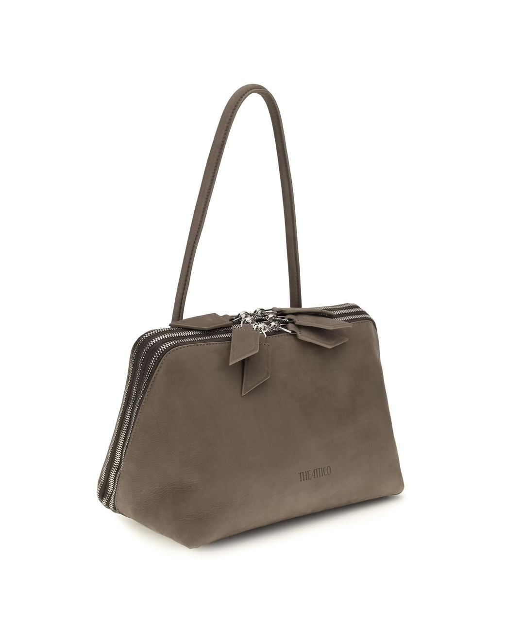 The Attico Gray L'Altra Di Milano Shoulder Bag