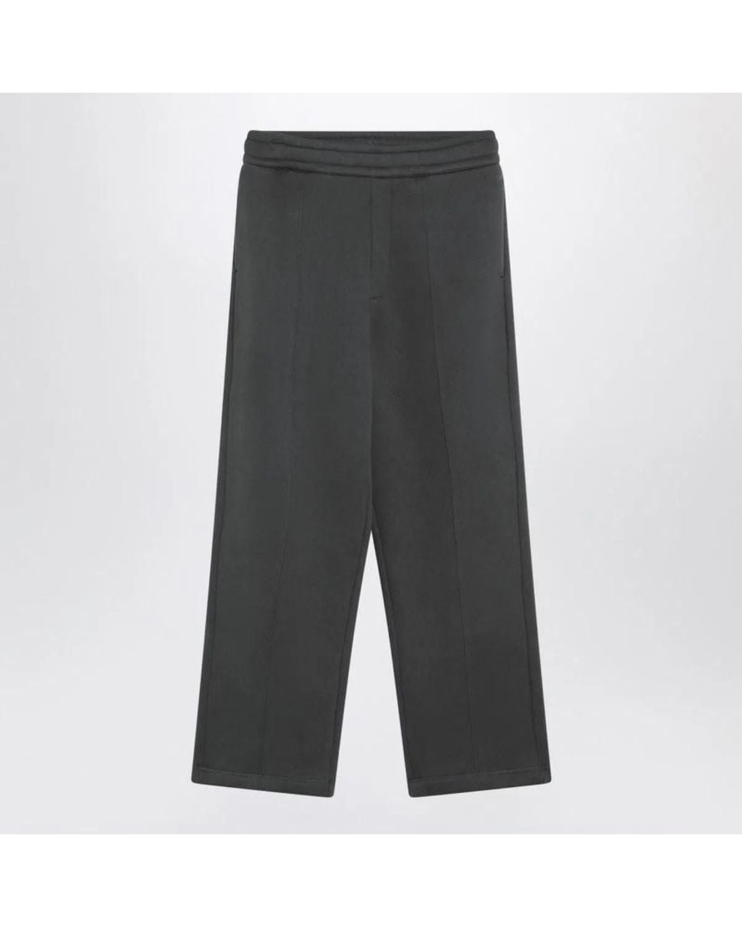 AMI Gray Anthracite Ami De Coeur Jogging Trousers for men
