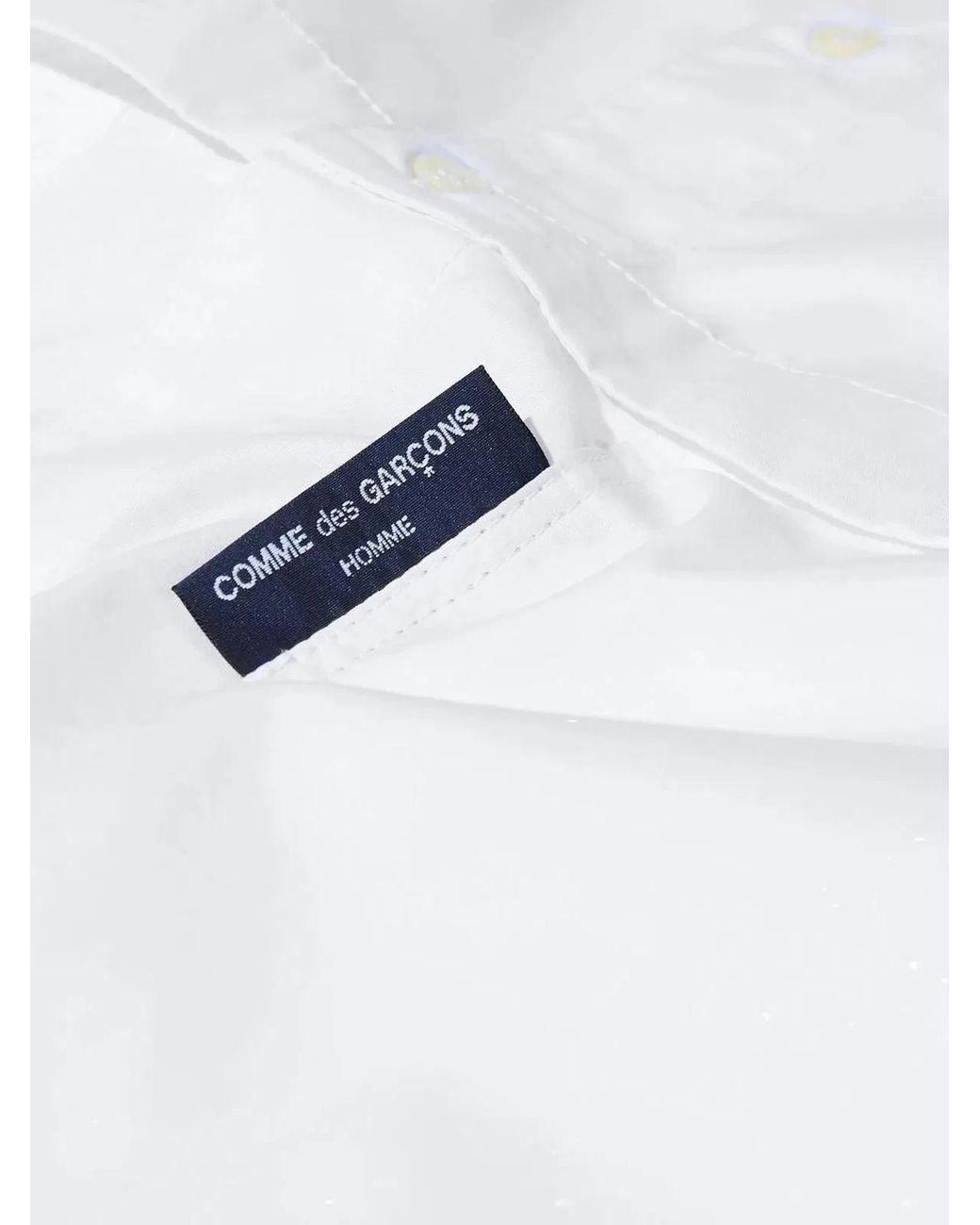 Comme des Garçons White Trendy Casual Shirt for men