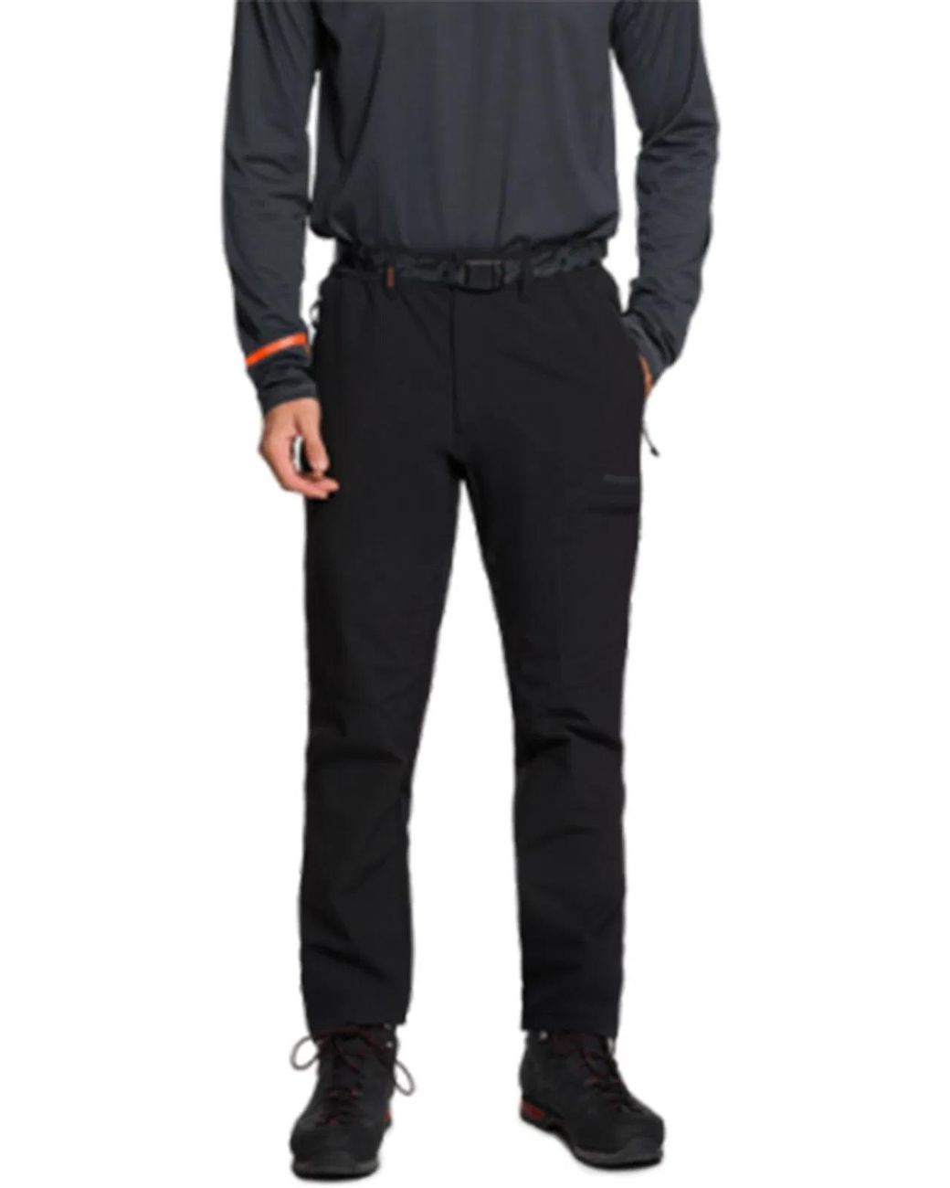 Trangoworld Black Rudah Trousers for men