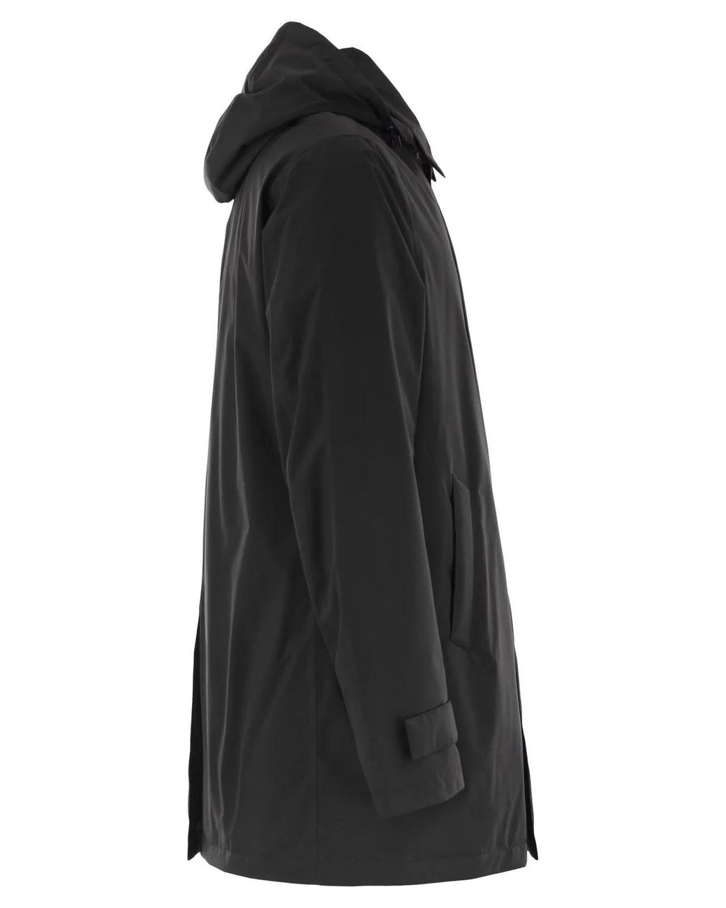 Herno Black Waterproof 2-Layer Laminar Fabric for men