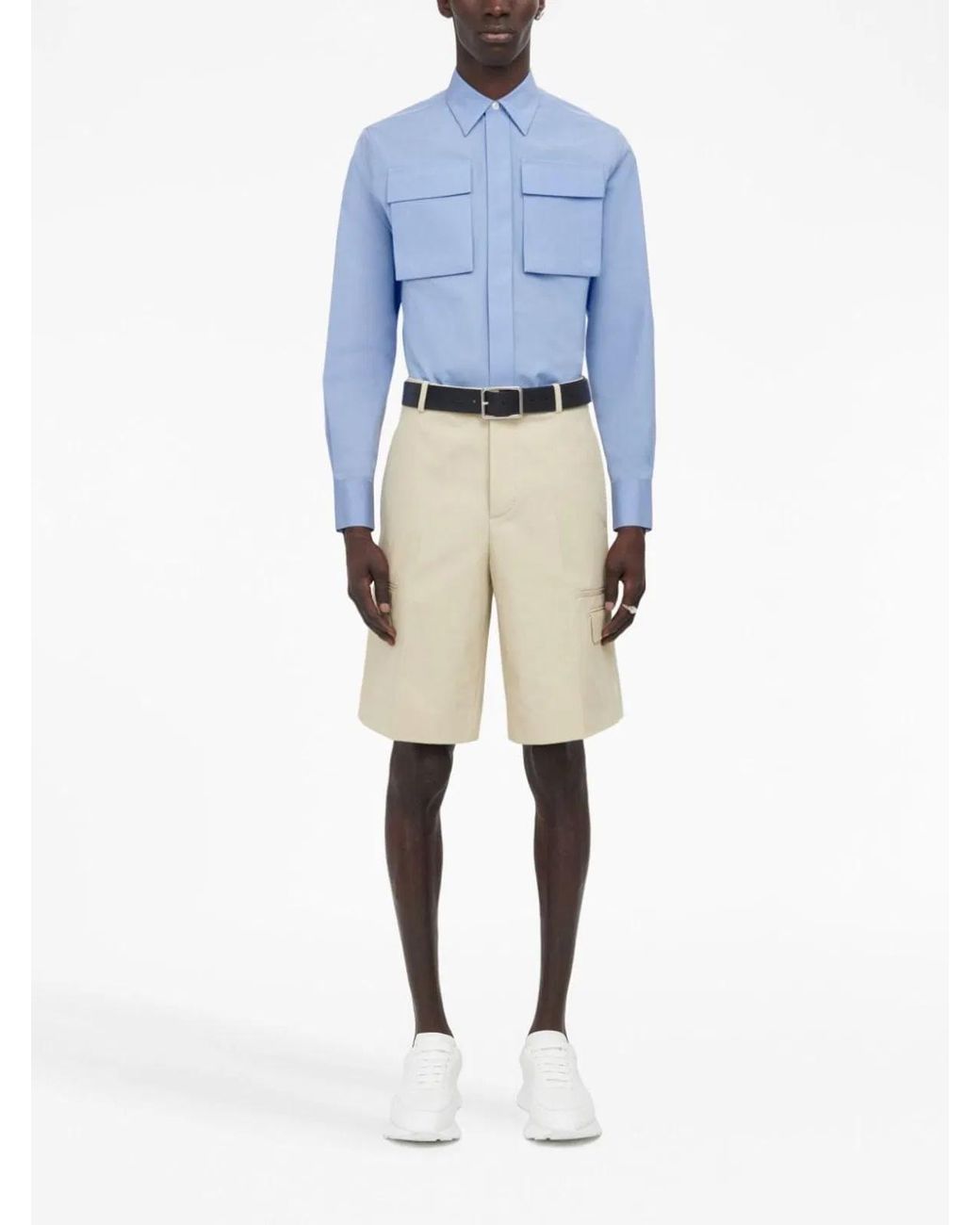 McQueen Natural Elegant Shorts for men