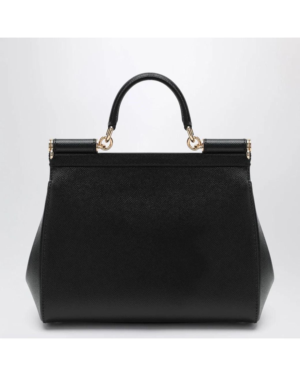 Dolce & Gabbana Black Dolce&Gabbana Large Sicily Handbag