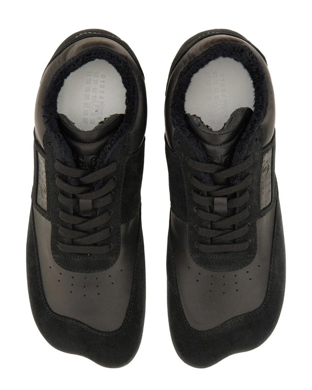 MM6 by Maison Margiela Black "Anatomic" Sneaker for men