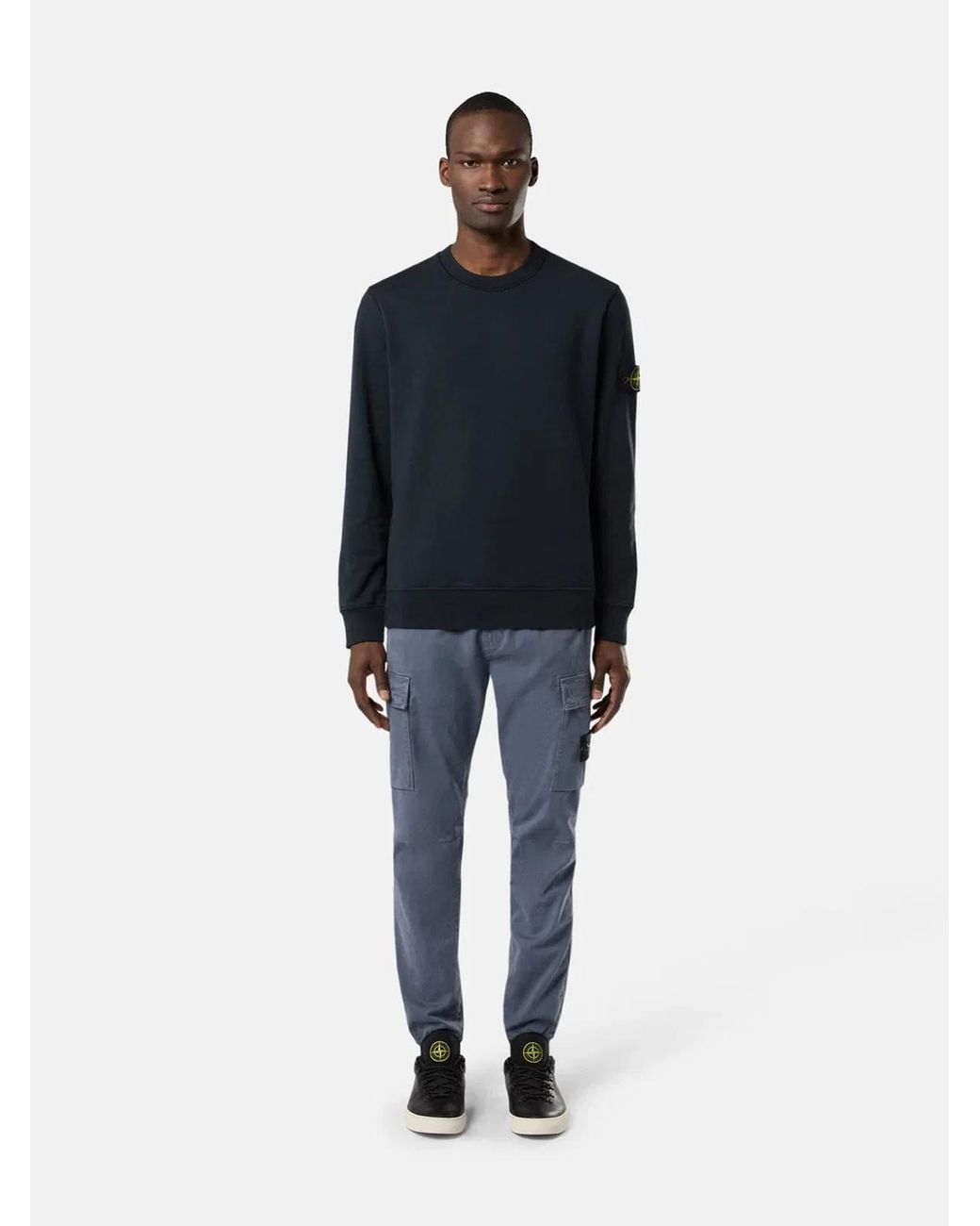 Stone Island Blue 6100060 Sweatshirt for men