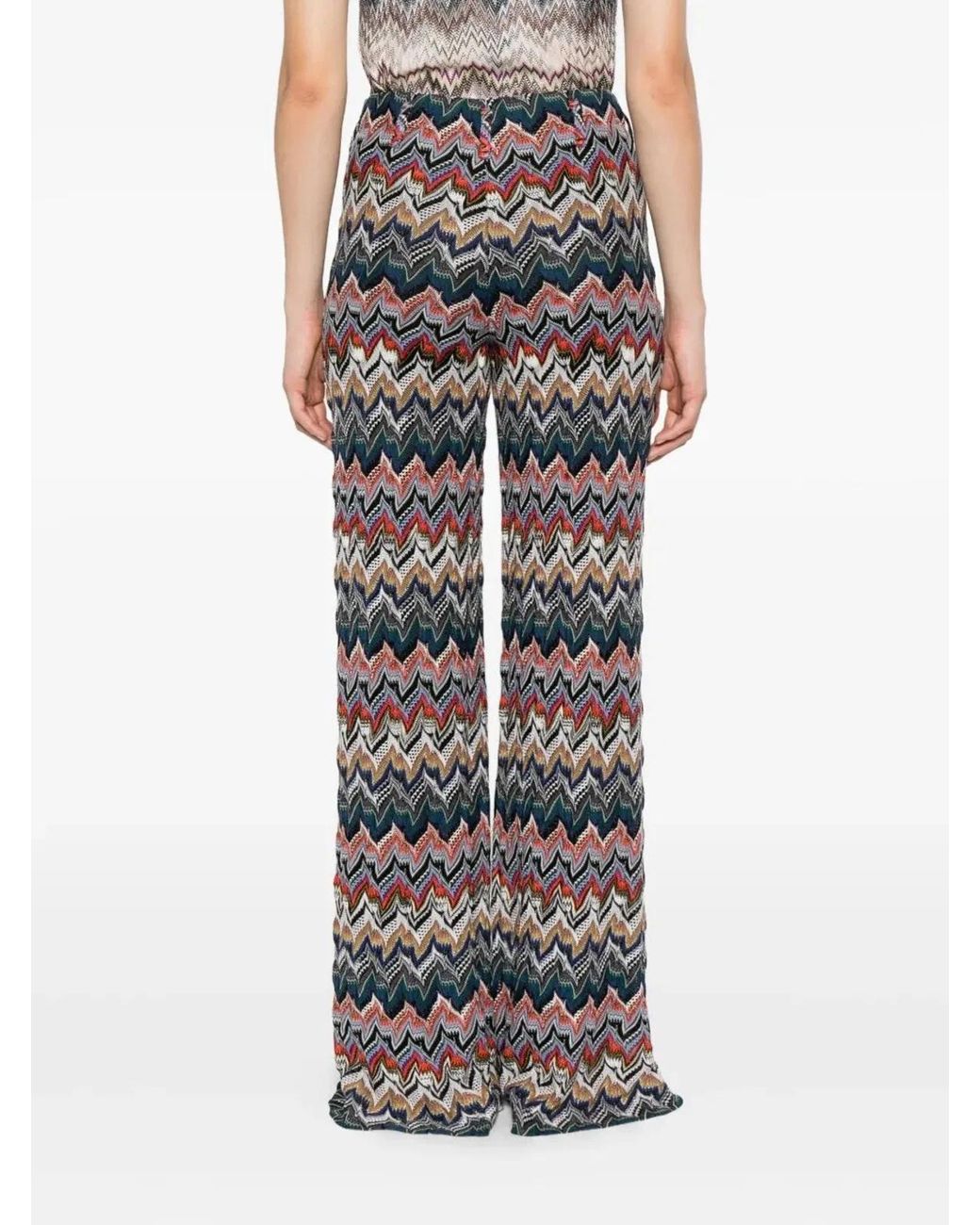 Missoni Multicolor Elastic Waist Trousers