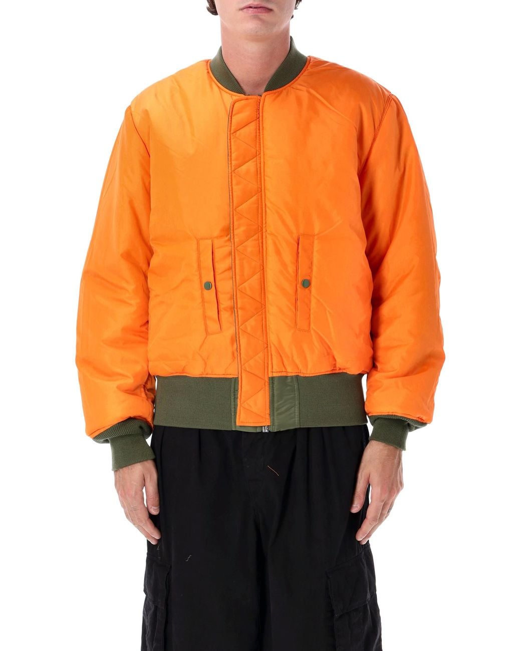 Alpha Industries Green Ma-1 Heritage Bomber for men