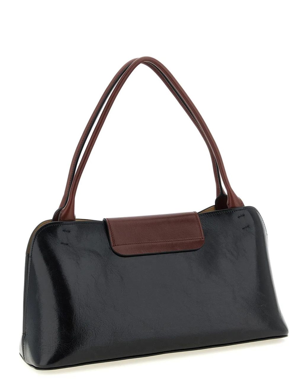 Versace Black 'Vivian' Medium Shoulder Bag