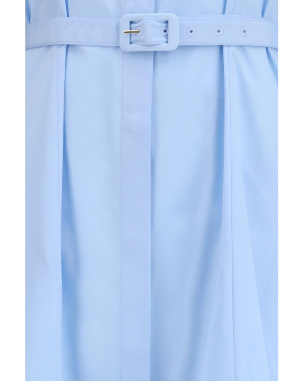 Gabriela Hearst Blue Maxi Shirtdress Carmina