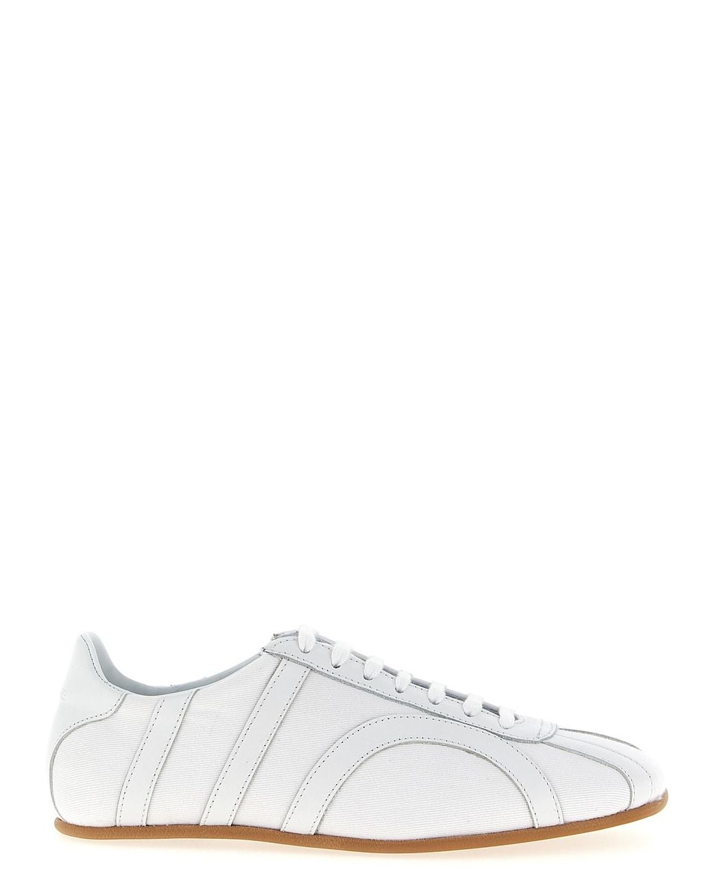 Totême White Canvas Sneakers