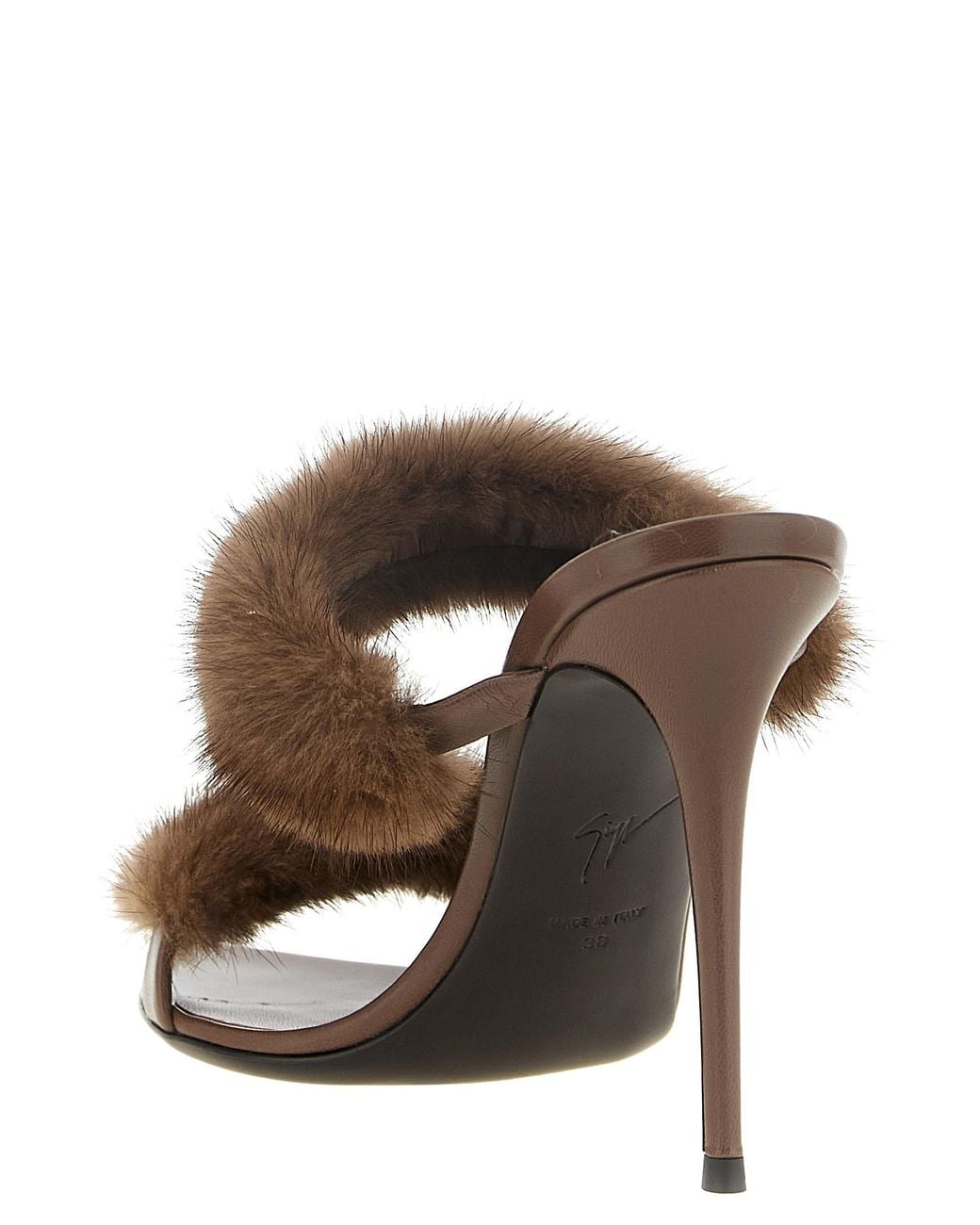 Giuseppe Zanotti Brown 'Intriigo' Mules