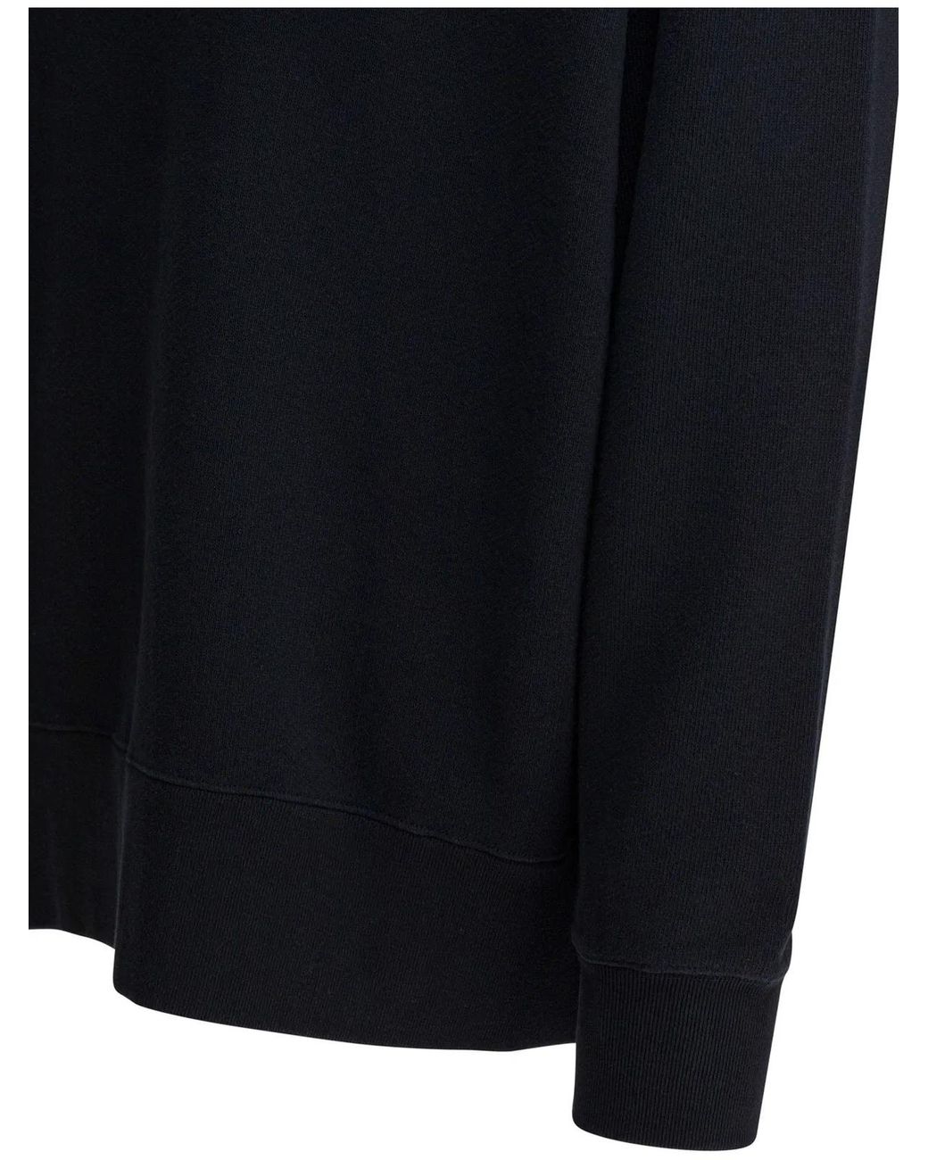 Beams Plus Blue Cotton Sweatshirt for men