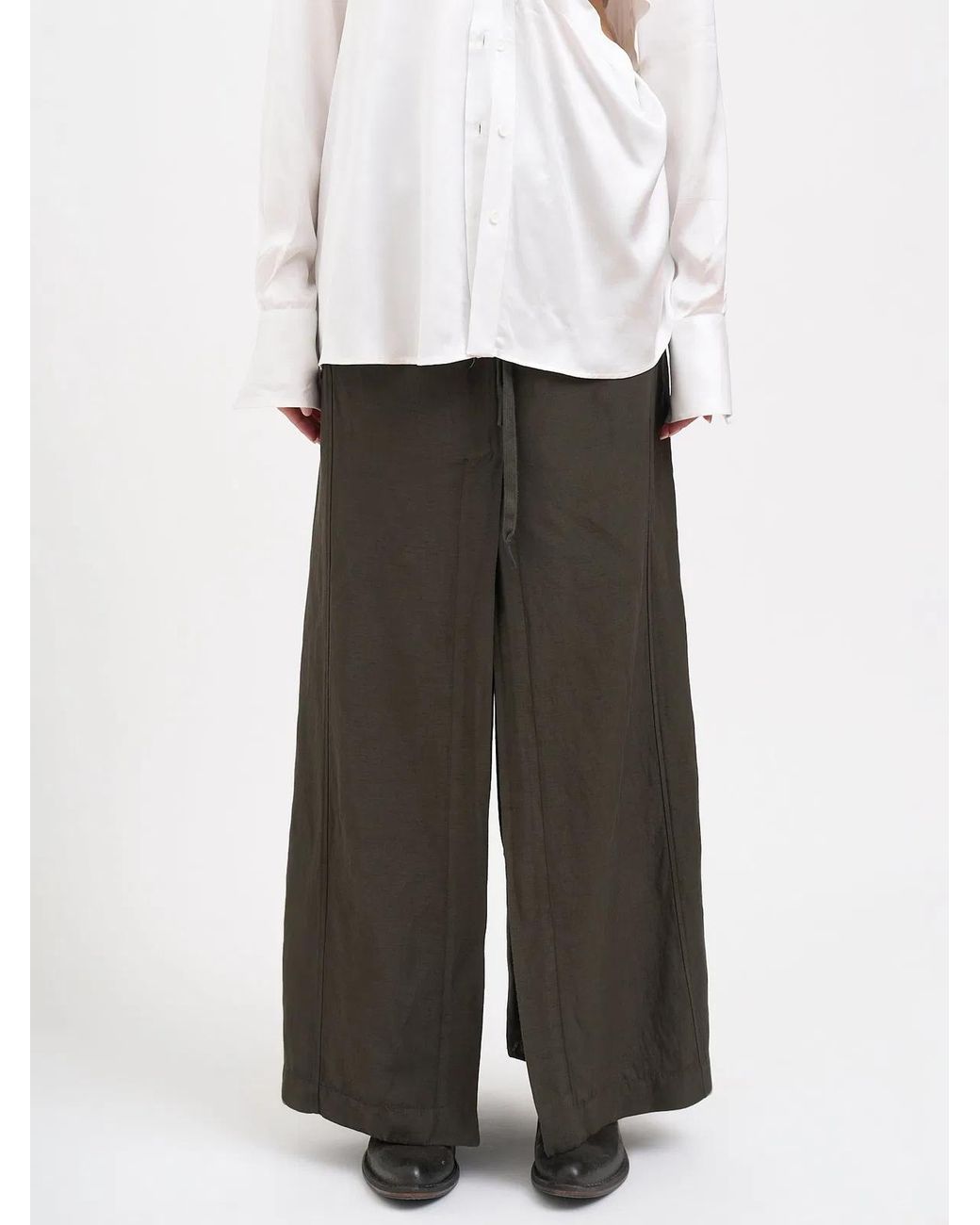 Andrea Ya'aqov Brown Long Skirt
