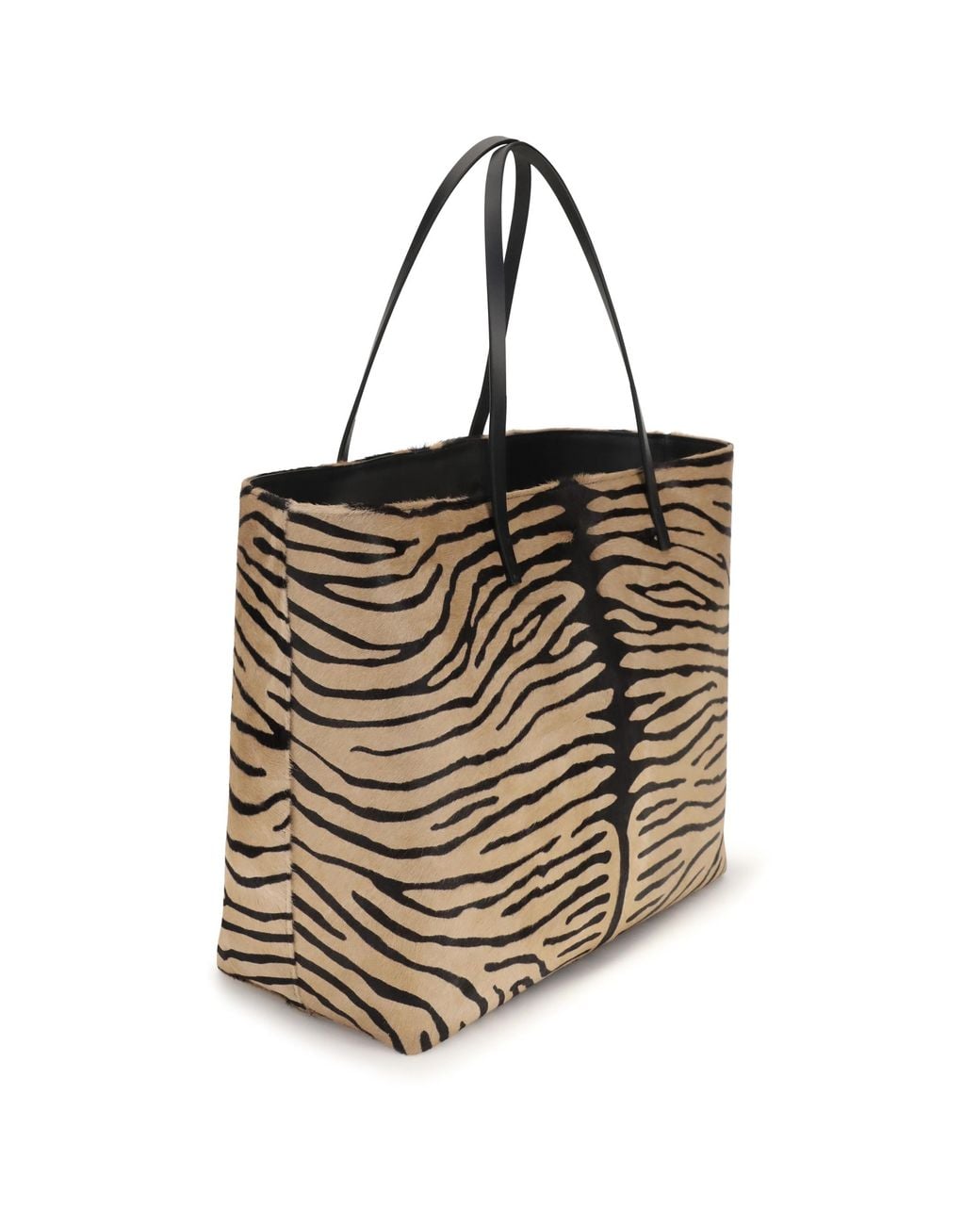 Fendi White Roll Medium Shopping Bag
