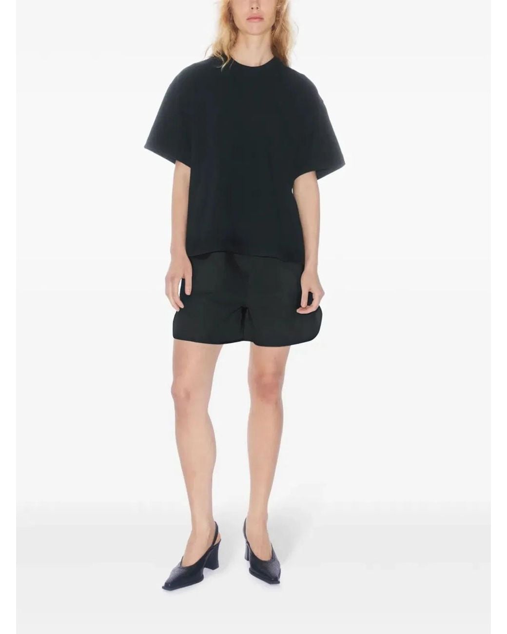 Filippa K Black Oversized Tee