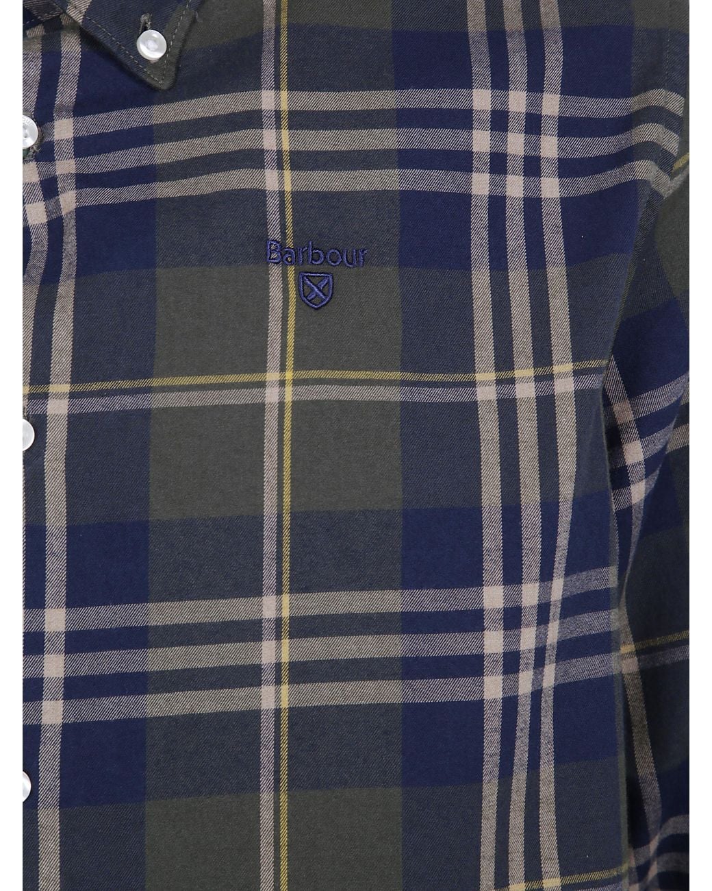 Barbour Blue "Edgar" Tailored Shirt for men
