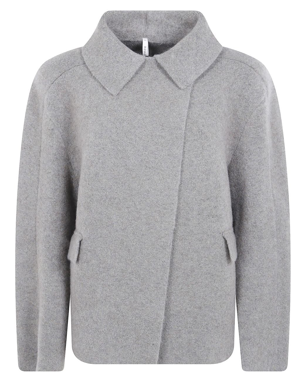 Boboutic Gray "Gemini" Double Breasted Jacket