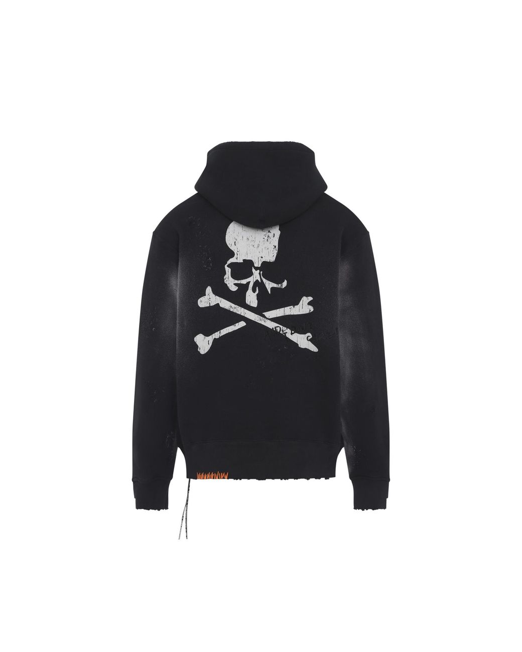 Mastermind Japan Black Og Vintage Hoodie for men