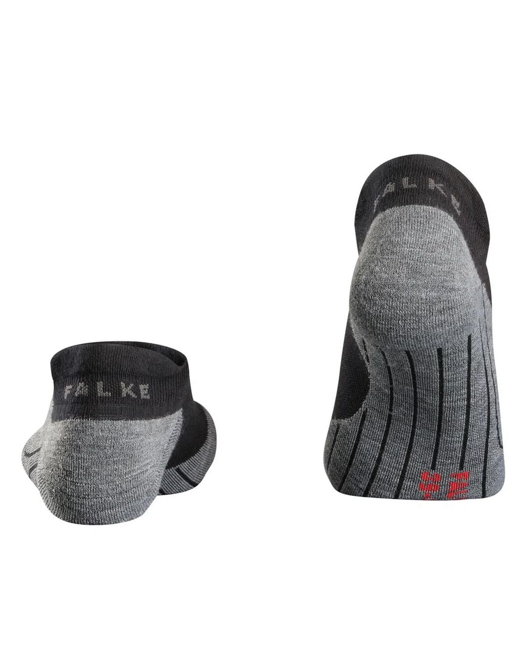 Falke Black Ru4 Endurance Invisible Socks for men