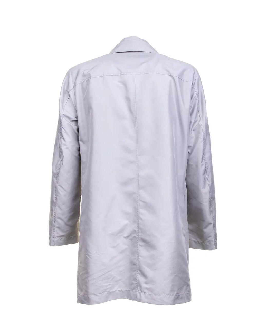 Fay Blue Trench Morning Coat Impermeabile Double Front for men