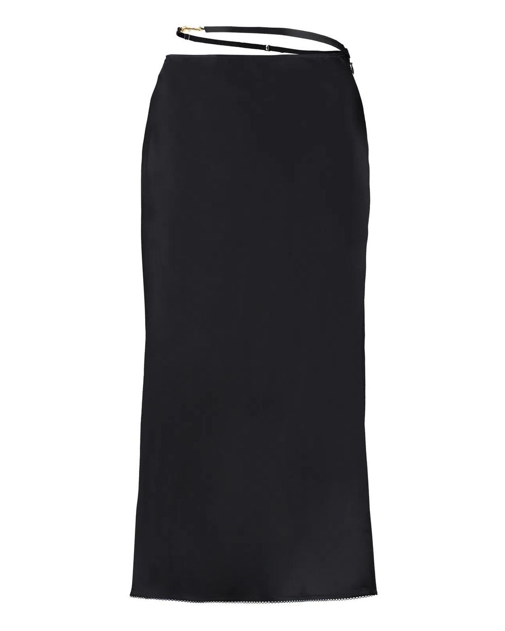 Jacquemus Black La Jupe Notte