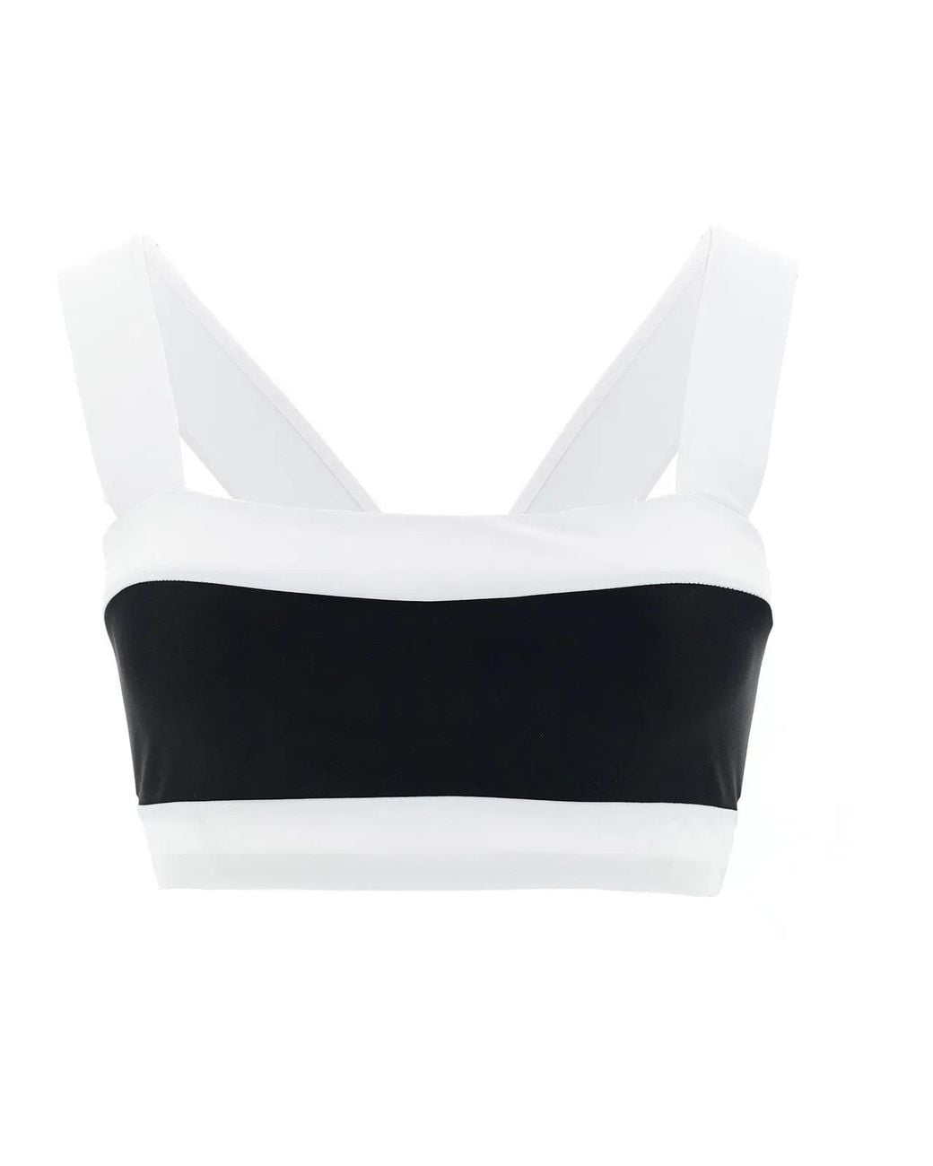 Goldbergh White 'Plonge' Bikini Top