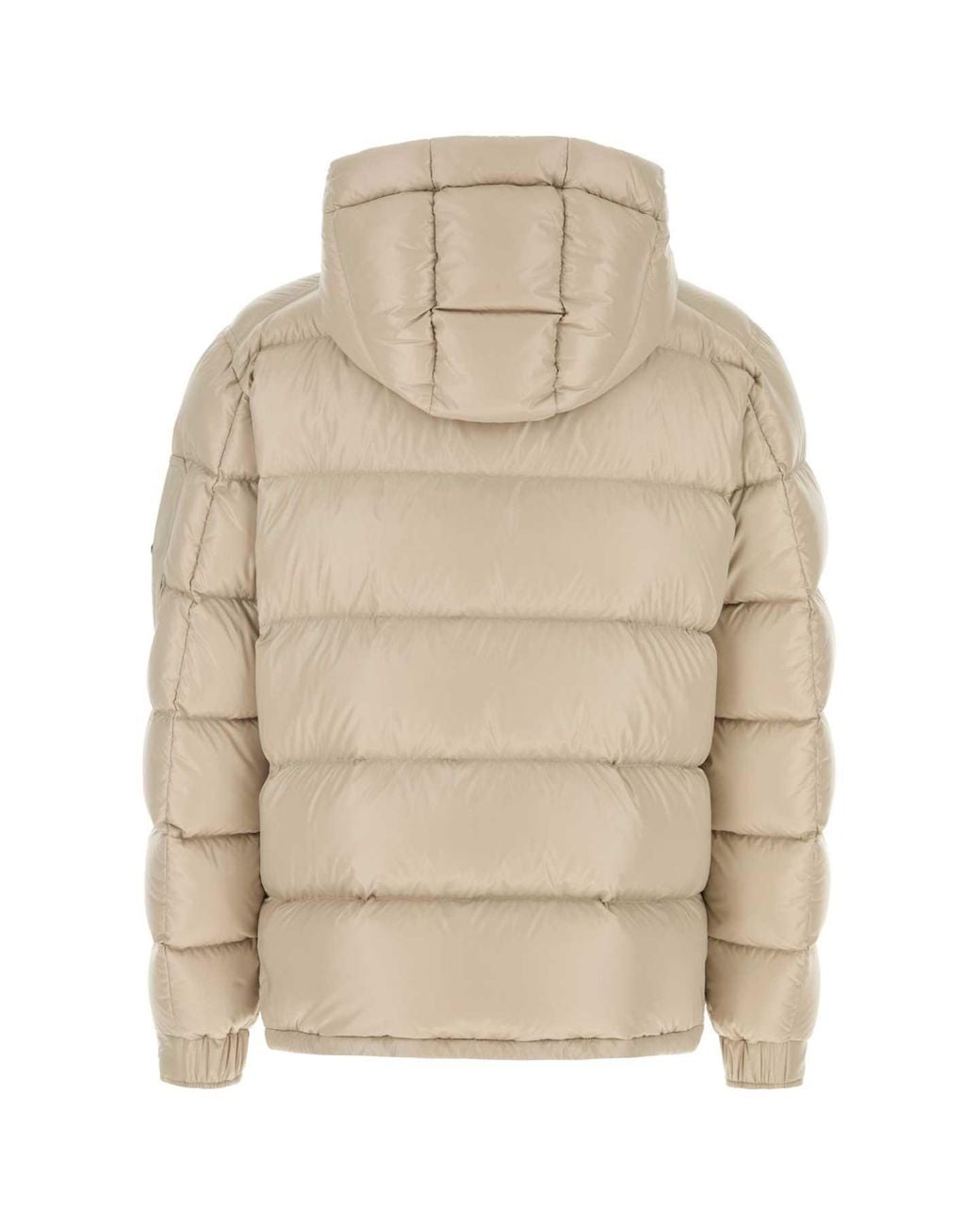 Herno Natural Sand Nylon Down Jacket for men