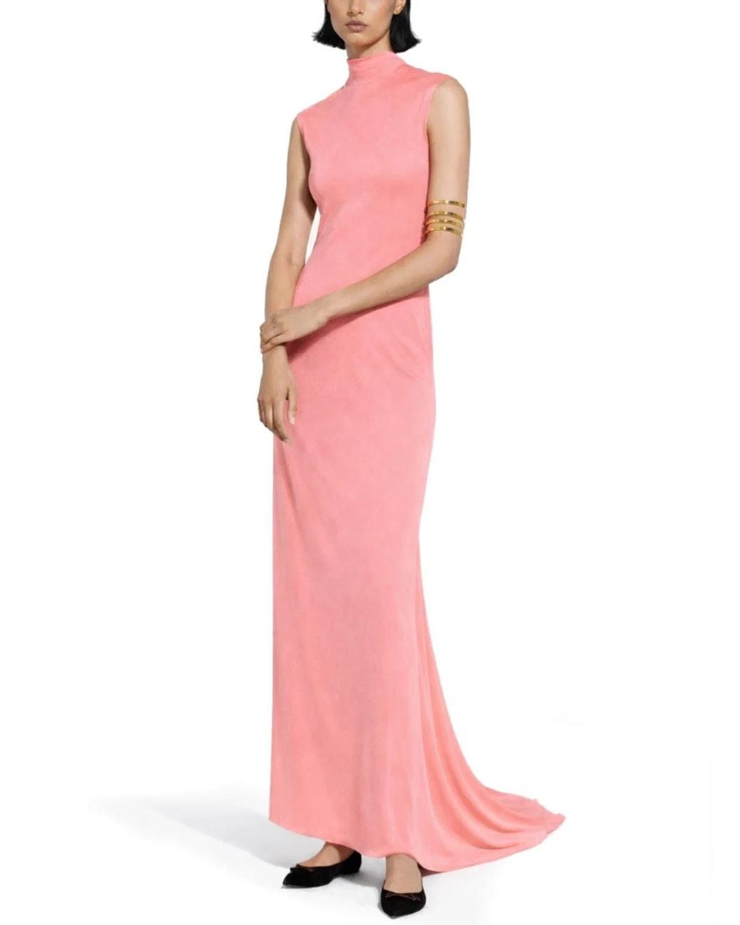 Tom Ford Pink Long Viscose Dress