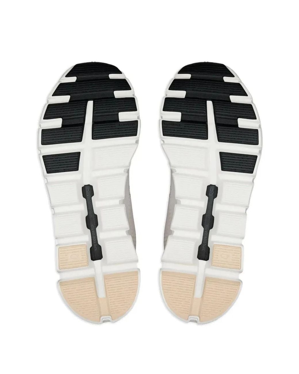 On Shoes White "Cloud 6 Push" Sneakers