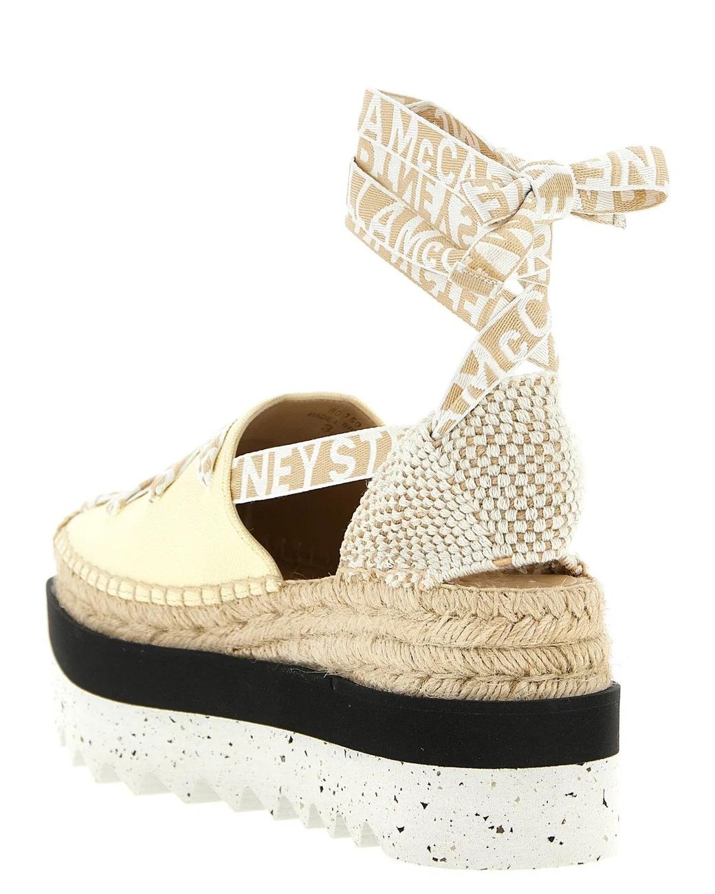 Stella McCartney Natural 'Gaia' Espadrilles