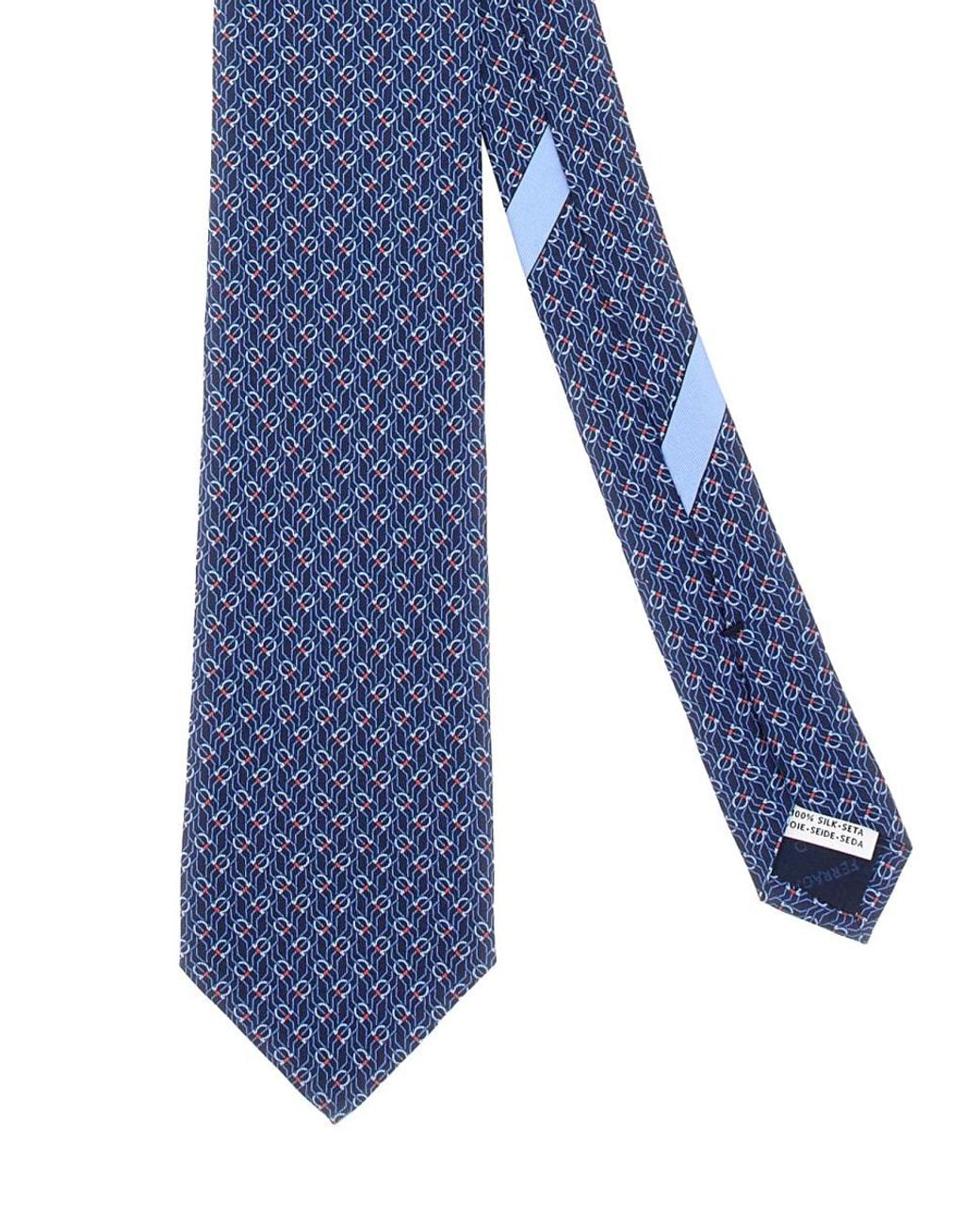 Ferragamo Blue Cravatta for men