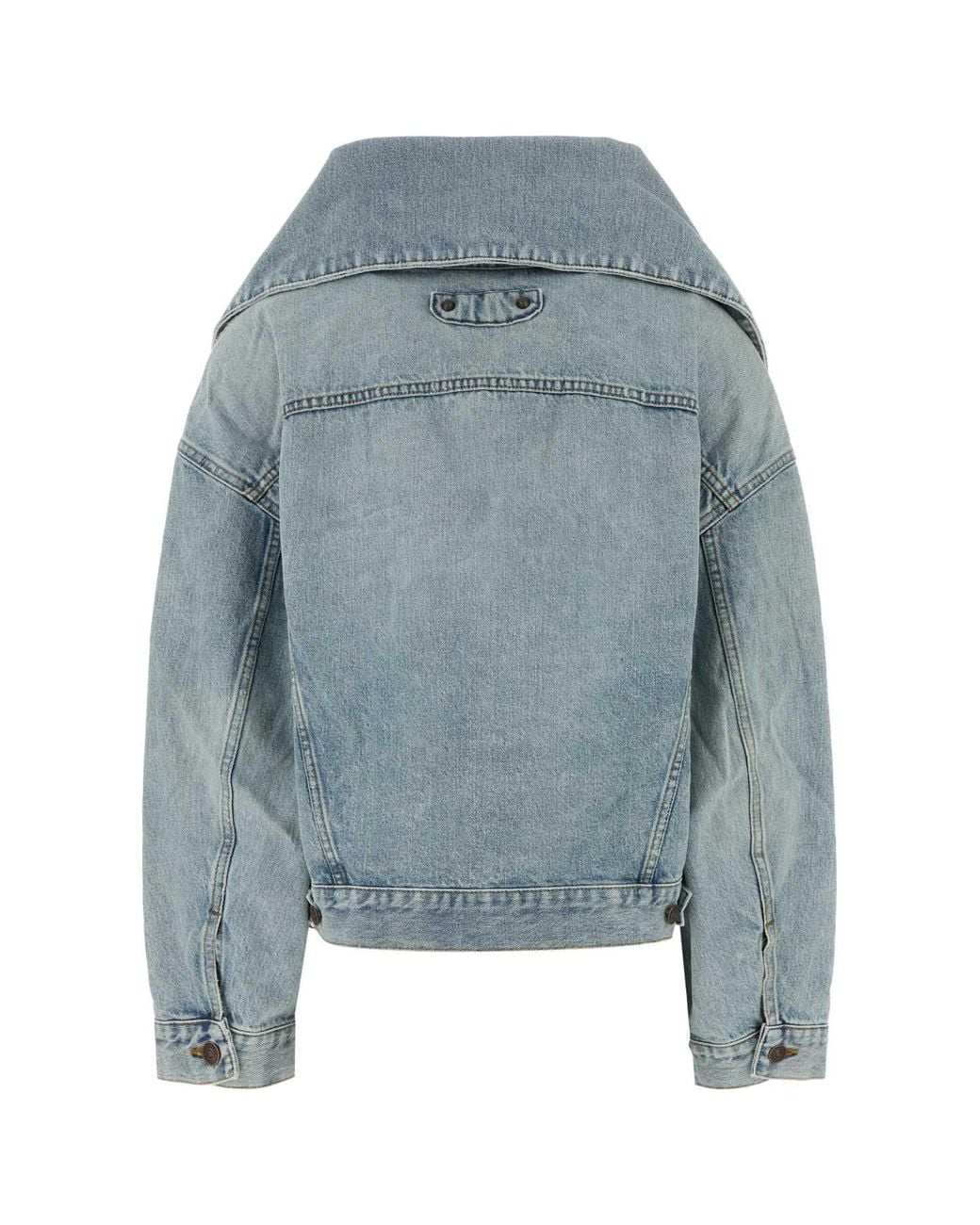 Balenciaga Blue Denim Jacket For