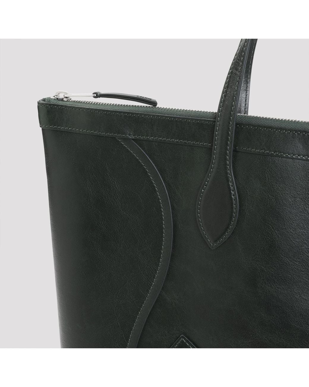 Céline Black Dark Forest Medium Cabas Vertical