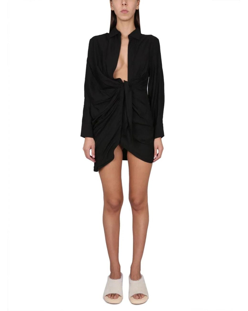 Jacquemus Black Bahia" Dress