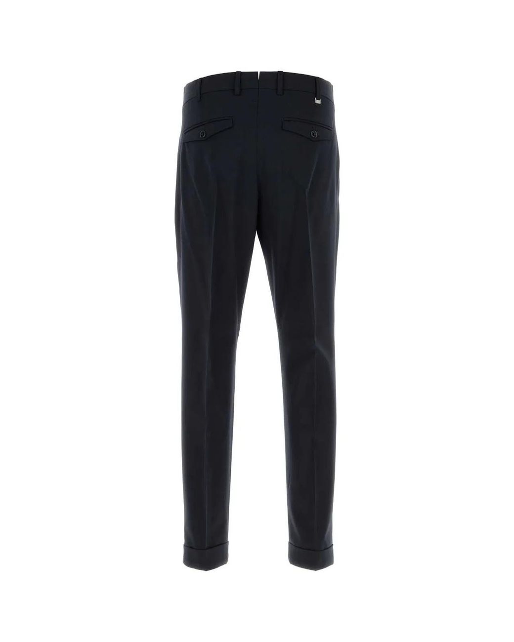 PT Torino Black Pantalone 1 Pinces for men