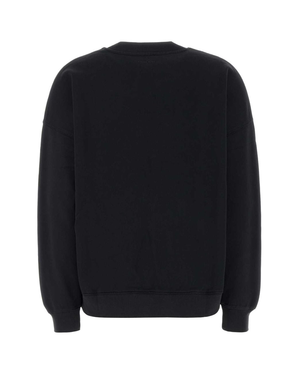 Anine Bing Black Miles Sweatshirt Collegiate