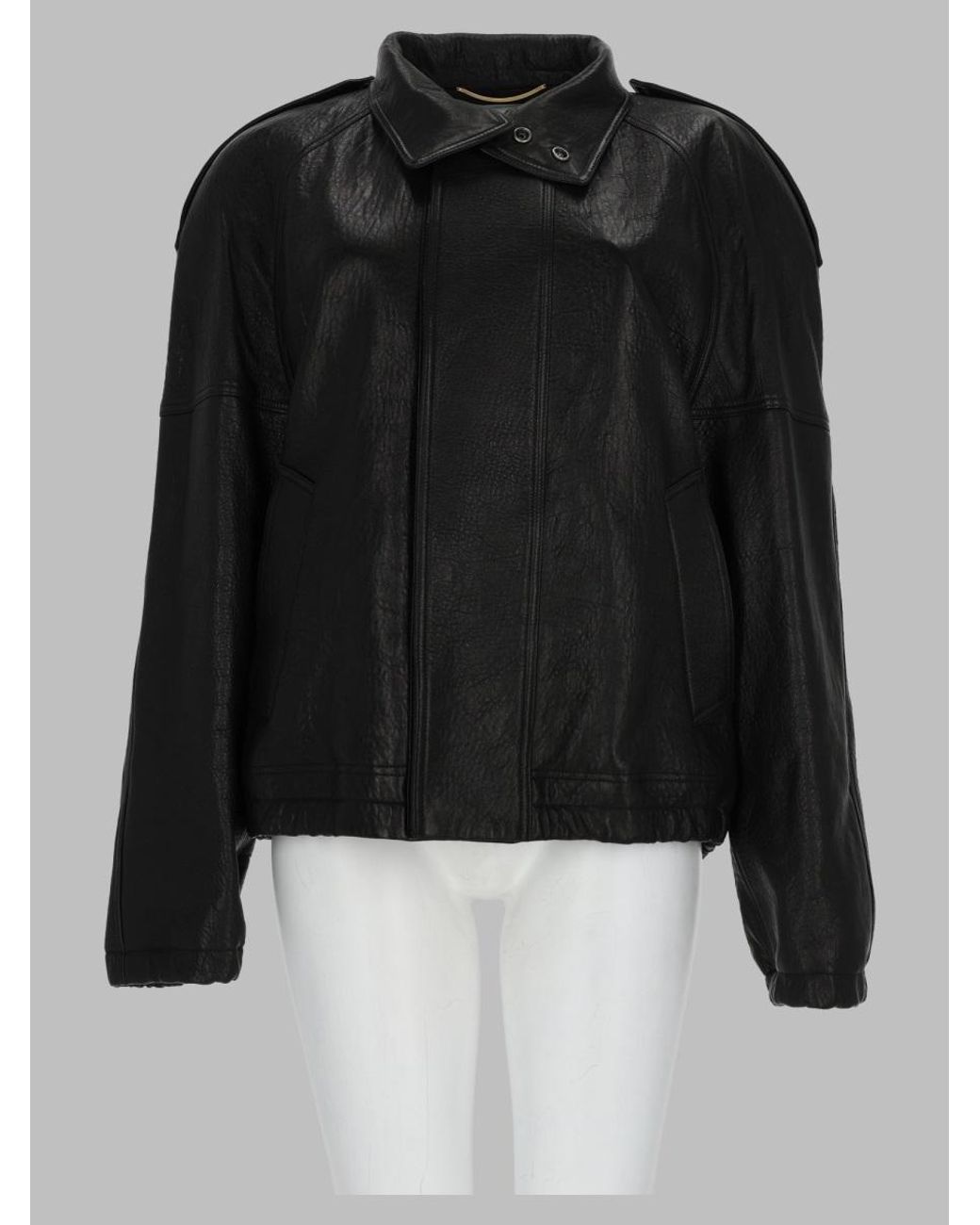 Saint Laurent Black Giacca "Cordo"