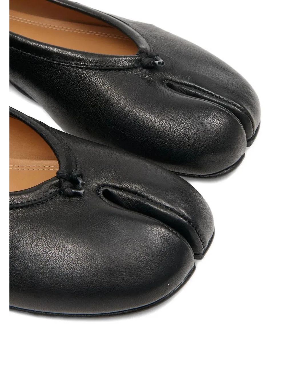 Maison Margiela Black Tabi Ballet Flats