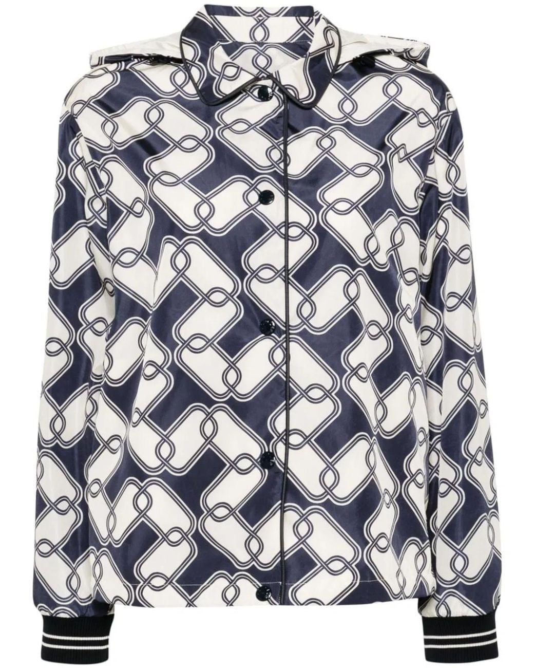 Moncler Multicolor Mini Lightweight Hooded Jacket