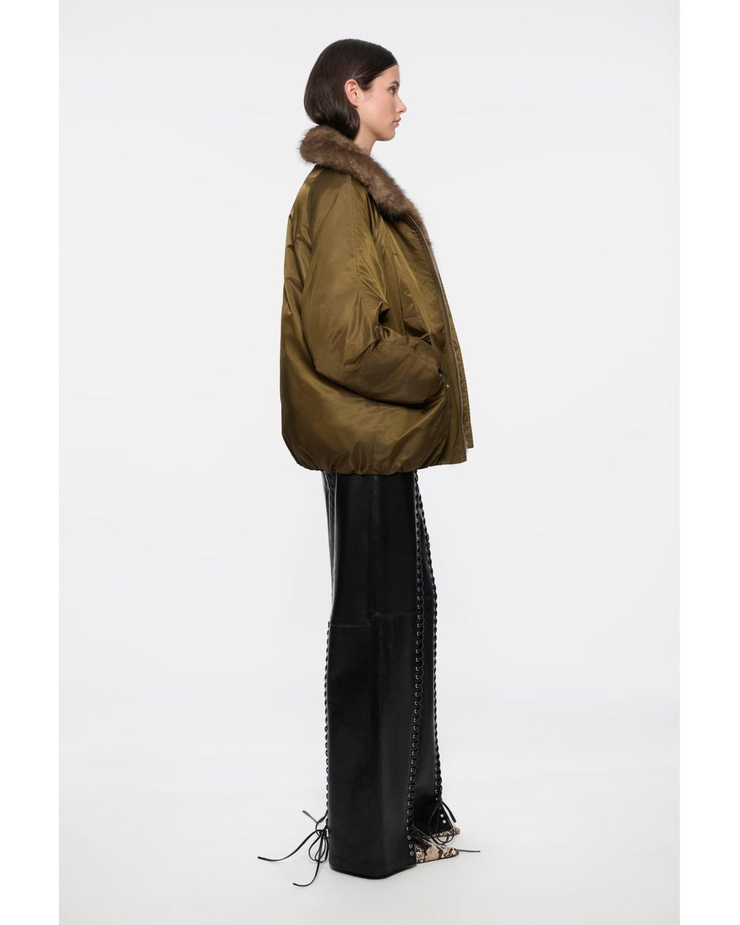 Stand Studio Green Thilda Jacket