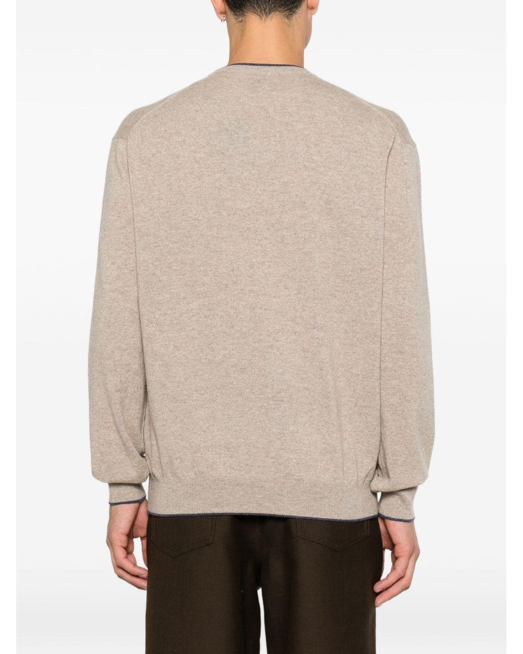 Paul & Shark Natural Crewneck Sweater for men