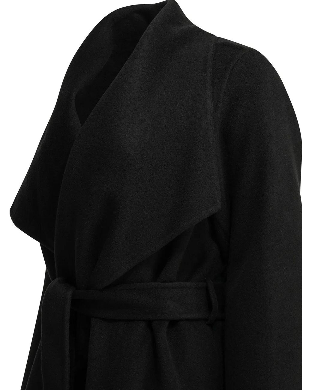 IVY & OAK Black Wool Jackets Coats