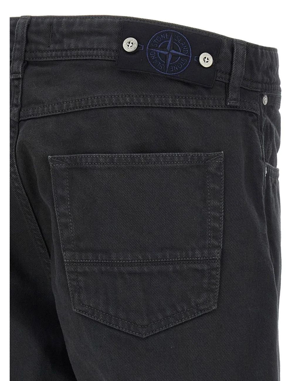 Stone Island Black J100005 Jeans for men